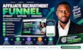 an affiliate recruitment funnel for your affiliate program