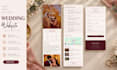 create a personalized wedding invitation website with rsvp tracker