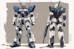 make gundam character illustration