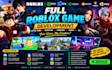 create complete roblox game with cc4 cc5 iclone , luau scripting  vfx roblox vid