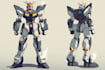 make a mecha robot gundam illustrations