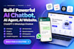 build ai chatbot, ai website, whatsapp chatbot and ai agents