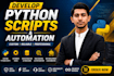 develop python scripts and automation
