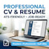 create a professional ats friendly CV or resume