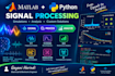 create matlab and python signal processing simulations