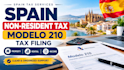 prepare spain non resident tax modelo 210 tax filing