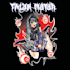 draw vintage anime illustration for tshirt