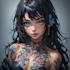 create dark tattoo art