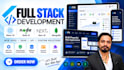 develop a full stack web app with react node js and next js