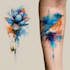 design a professional badass tattoo with mockup