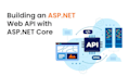 develop asp dotnet core web API and backend applications