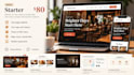 build a modern restaurant website with menu and booking