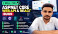 fix aspnet core web API and react bugs