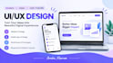design modern website UI UX in figma