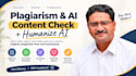 rewrite, edit, proofread and check plagiarism and ai content