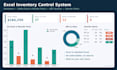 build an excel inventory control system with dashboard and reorder alerts