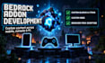 create custom minecraft bedrock addons and mobs
