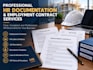 create professional HR letters, contracts and employee documents