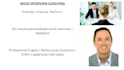 conduct a realistic mock interview with actionable feedback