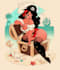 draw oc, fan art, real person sfw nsfw pinup art