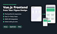 build a responsive vue js frontend from your figma design
