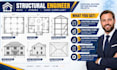 draw structural engineering plans roof framing foundation permit drawings
