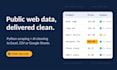 extract public web data and clean it with python and ai