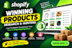 find profitable shopify winning products