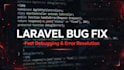 fix your laravel PHP bug or error fast