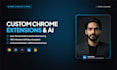 develop custom chrome extension with ai integration