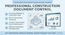 manage construction document control, excel trackers and drawing register