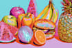 create bold food pop art artwork