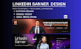 create a professional linkedin banner