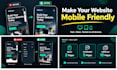 make your website responsive and mobile friendly