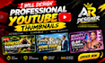 design viral youtube thumbnail