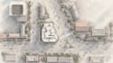 residential properties site plan, new apartment 2d plan, loft apartment layout