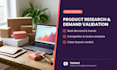 do product research and demand validation before you launch