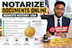 notarize documents online, remote notary USA, usps form 1583 same day