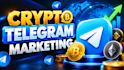 do crypto telegram marketing, telegram promotion