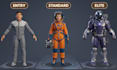 low poly character ps1 psx n64 retro 3d model rigging animation game character
