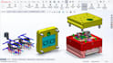 design 3d die casting molds tooling and generate g code for cnc manufacturing