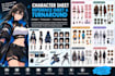 design a professional character sheet, reference sheet and turnaround