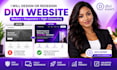 build, design or redesign divi wordpress website divi 5