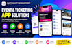 develop event booking app, ticketing app, event management app, real estate app