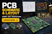 create pcb schematic, pcb layout and manufacturing files