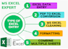 be your fast and accurate data entry virtual assistant