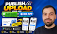 convert website to app, ios app and android app, publish apps on stores