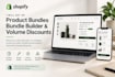 setup shopify product bundles, bundles builder and volume discounts