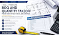 prepare boq and quantity takeoff from architectural drawings