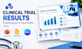 design clinical trial results presentation clinical study data slides